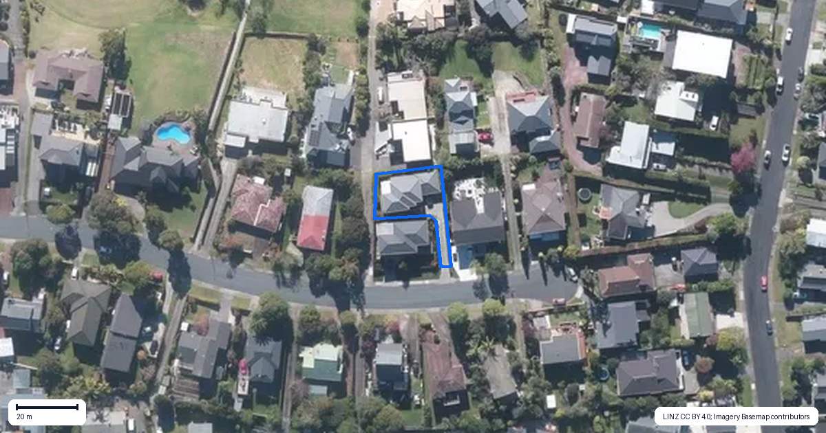 Property context map for 48A Amorino Drive, Red Beach, Whangaparaoa