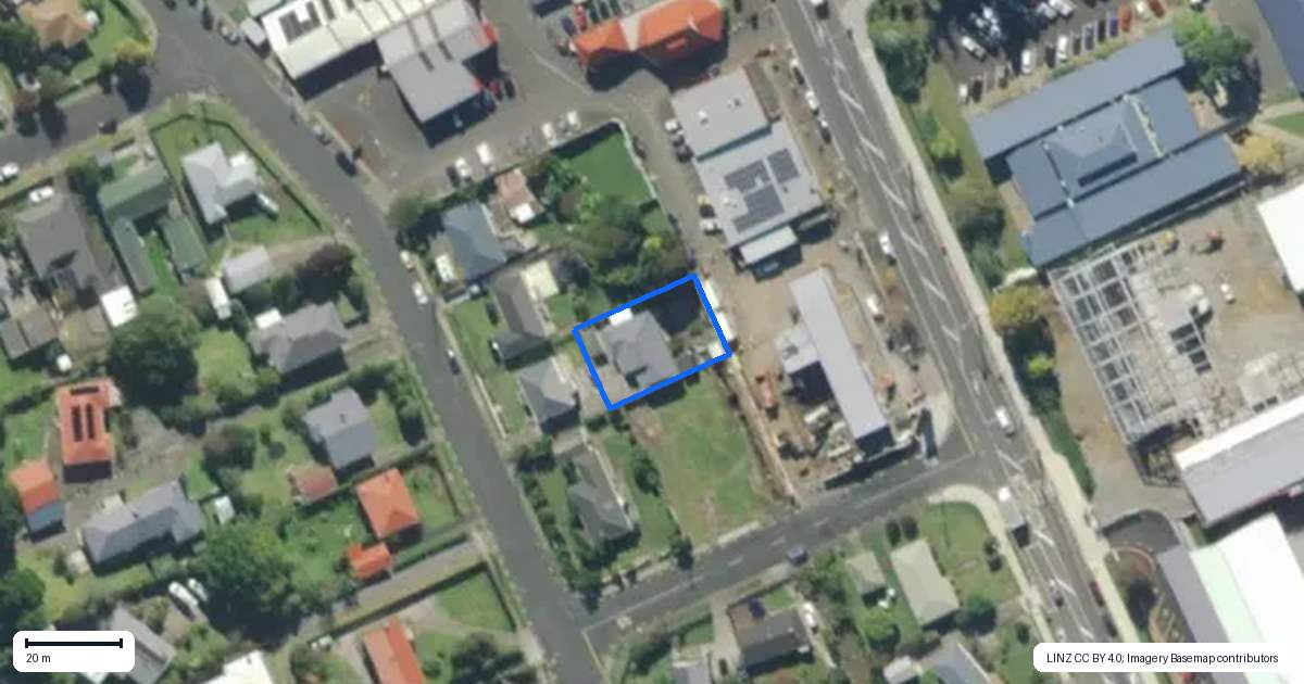 Property context map for 29A Clark Road, Te Kamo, Whangarei