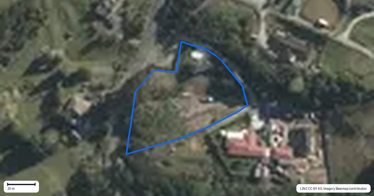 Property context map for 292 Birdwood Road, Massey, Auckland