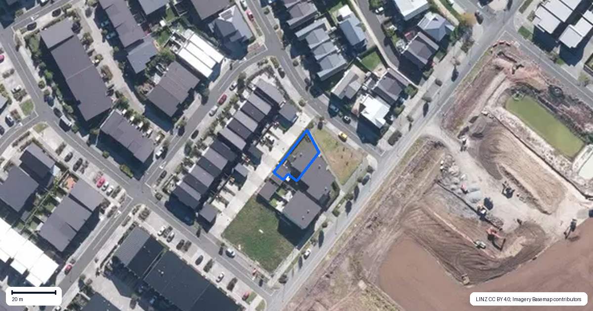 Property context map for 37 Eyton Kay Road, Hobsonville, Auckland