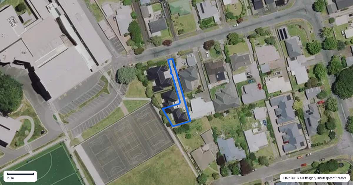 Property context map for 9D Martin Street, Fairfield, Hamilton