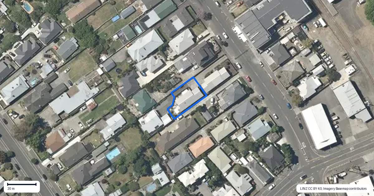Property context map for 87B Wellesley Road, Napier South, Napier