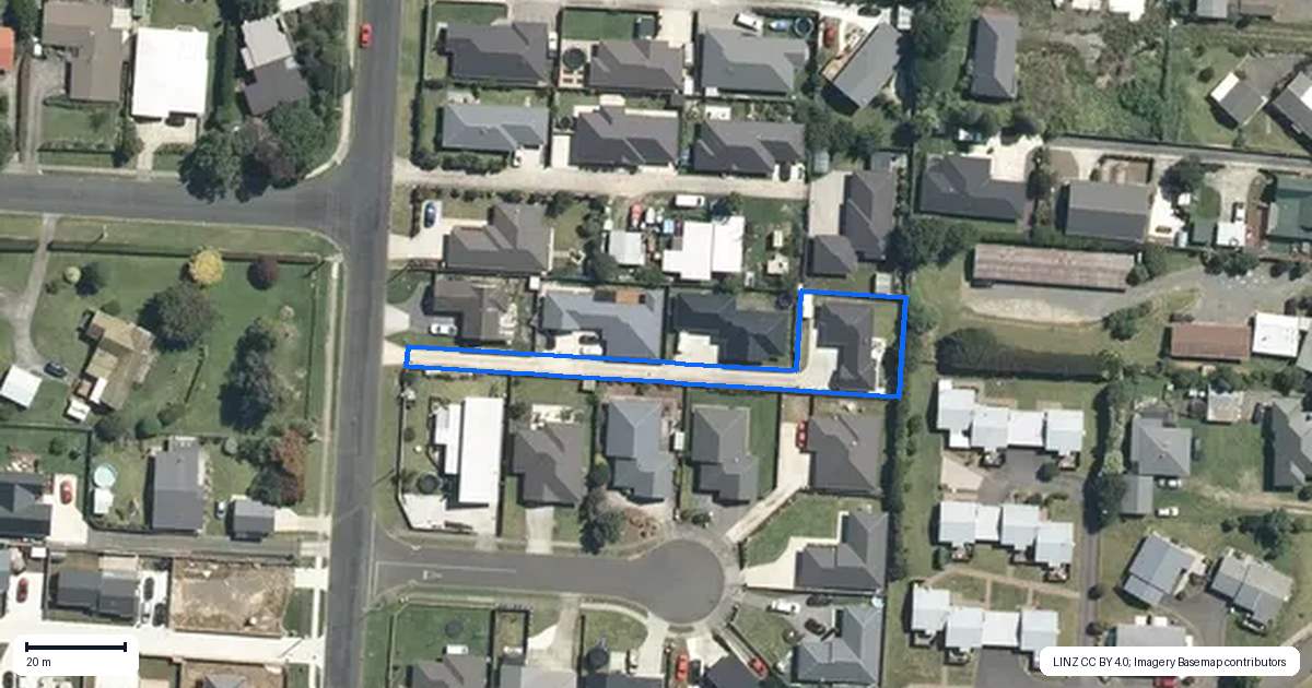 Property context map for 19C Walmsley Street, Kihikihi, Te Awamutu
