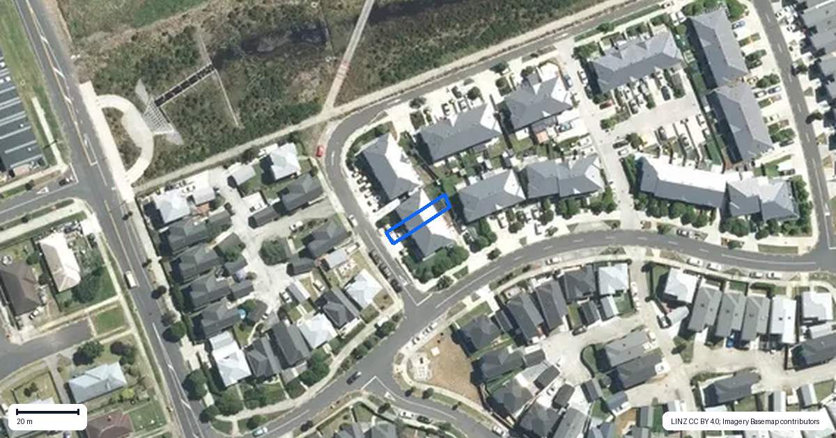 Property context map for 5 Saddleback Crescent, Papakura
