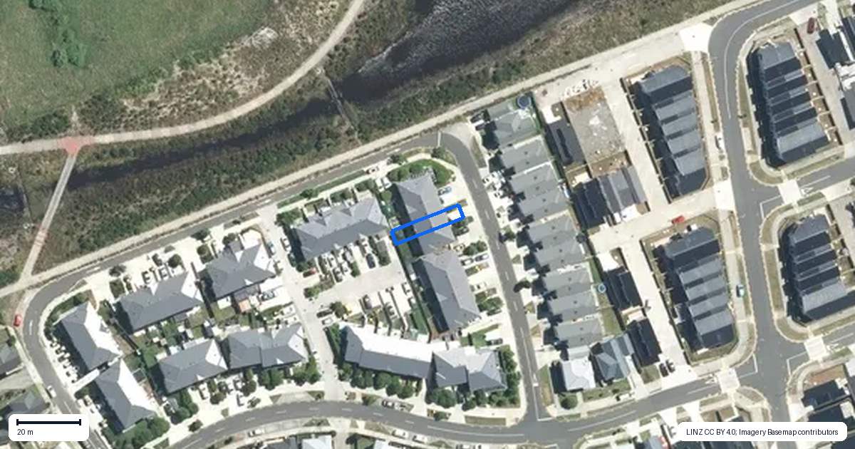 Property context map for 53 Saddleback Crescent, Papakura