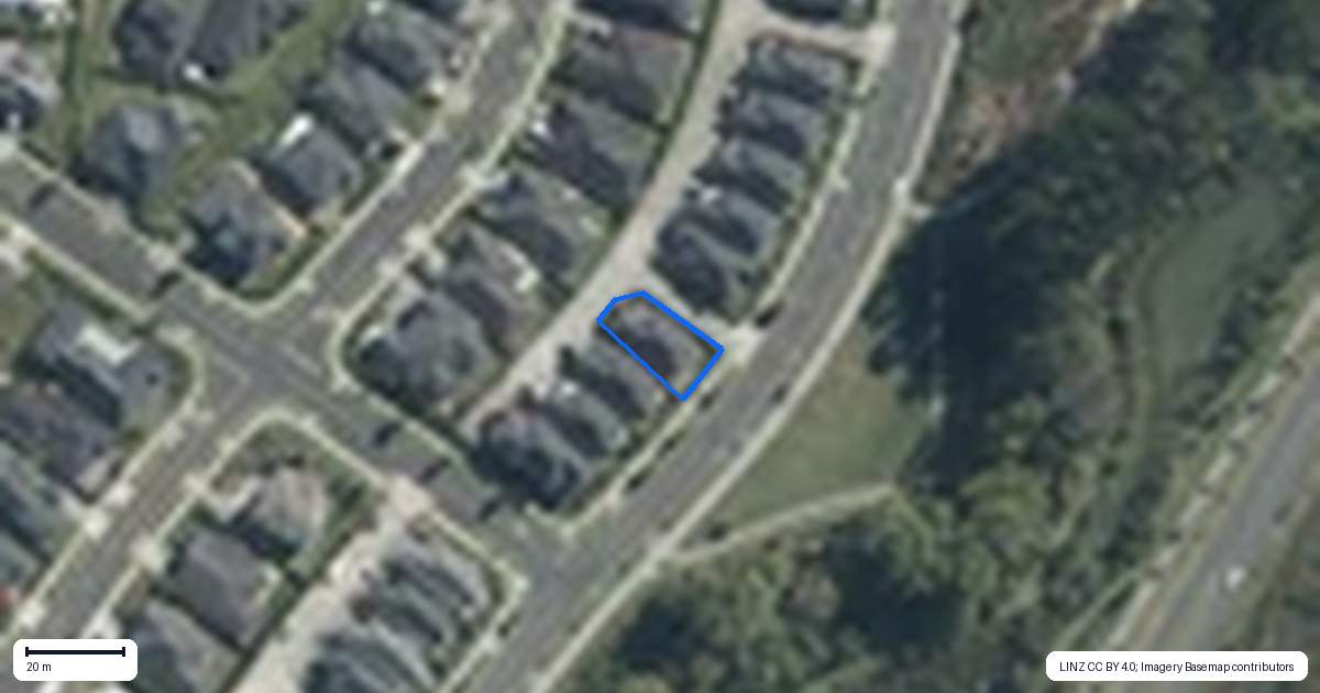 Property context map for 167 Bonair Crescent, Silverdale