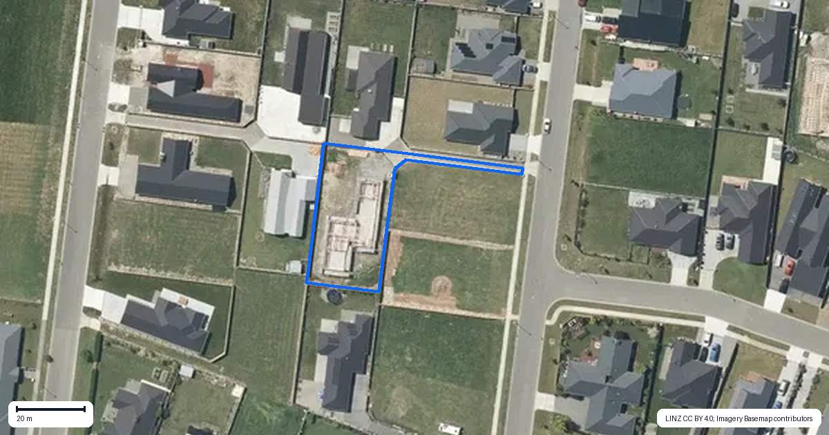 Property context map for 11A Memorial Crescent, Methven