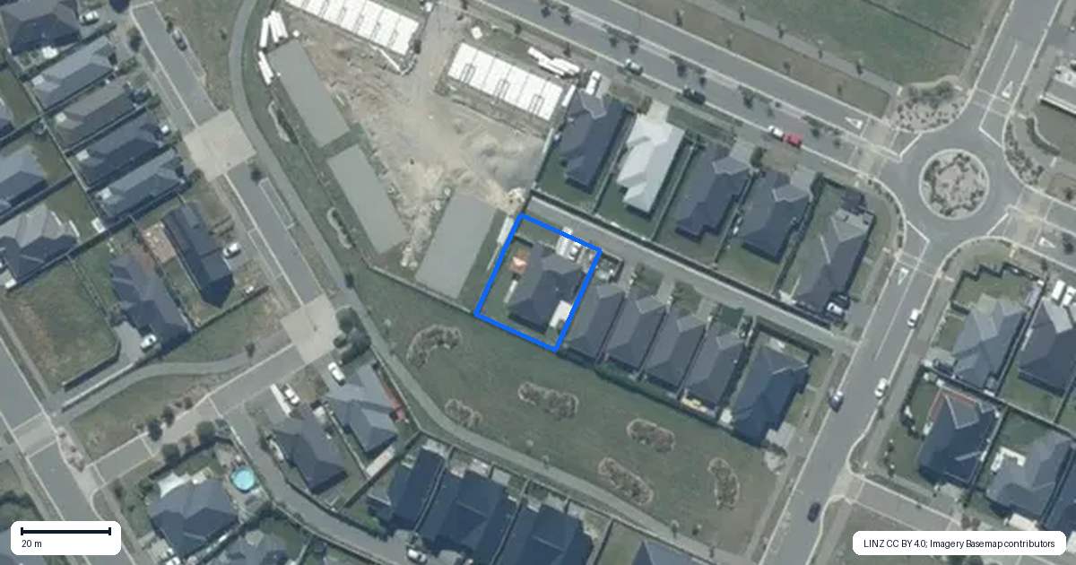 Property context map for 41 Lady Isaac Drive, Rolleston