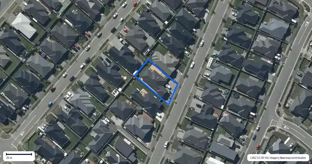 Property context map for 34 Kilmurry Street, Halswell, Christchurch