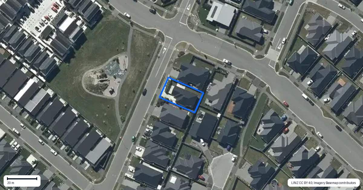 Property context map for 57 Kilmurry Street, Halswell, Christchurch