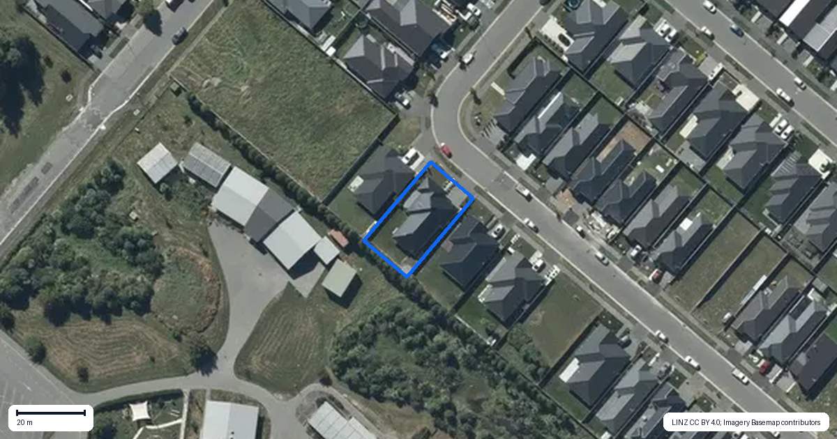 Property context map for 4 Mardyke Street, Halswell, Christchurch