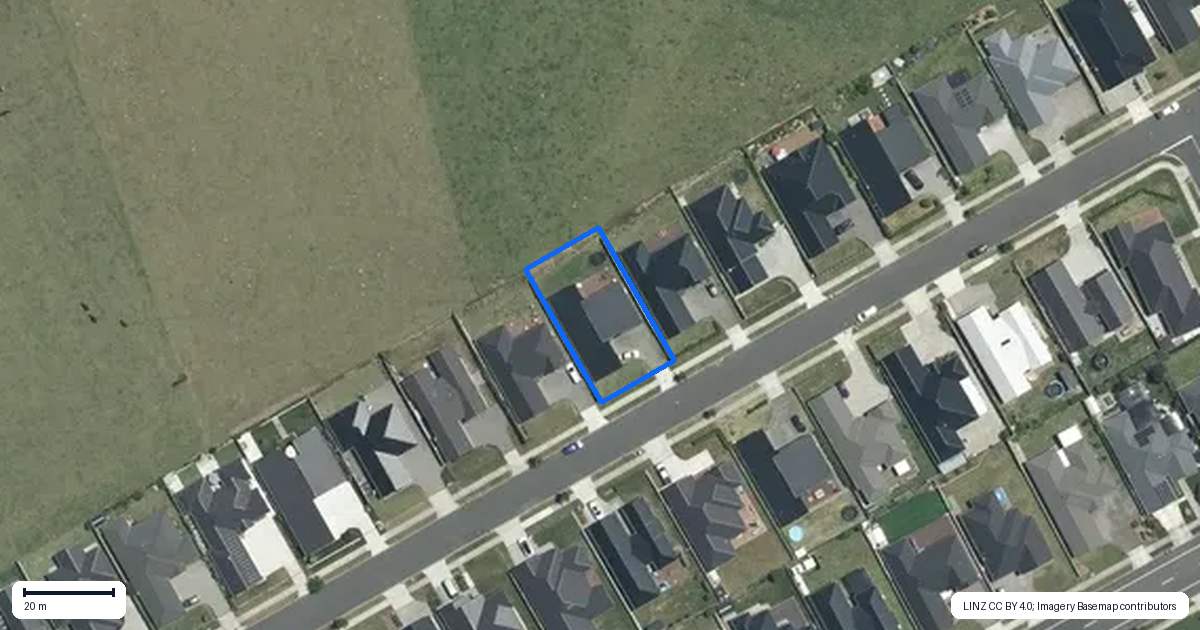 Property context map for 52 Pinehurst Crescent, Morrinsville