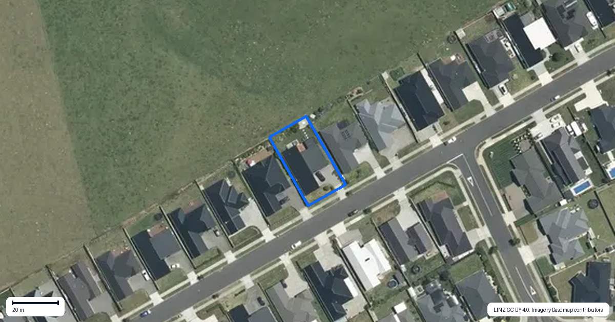 Property context map for 44 Pinehurst Crescent, Morrinsville