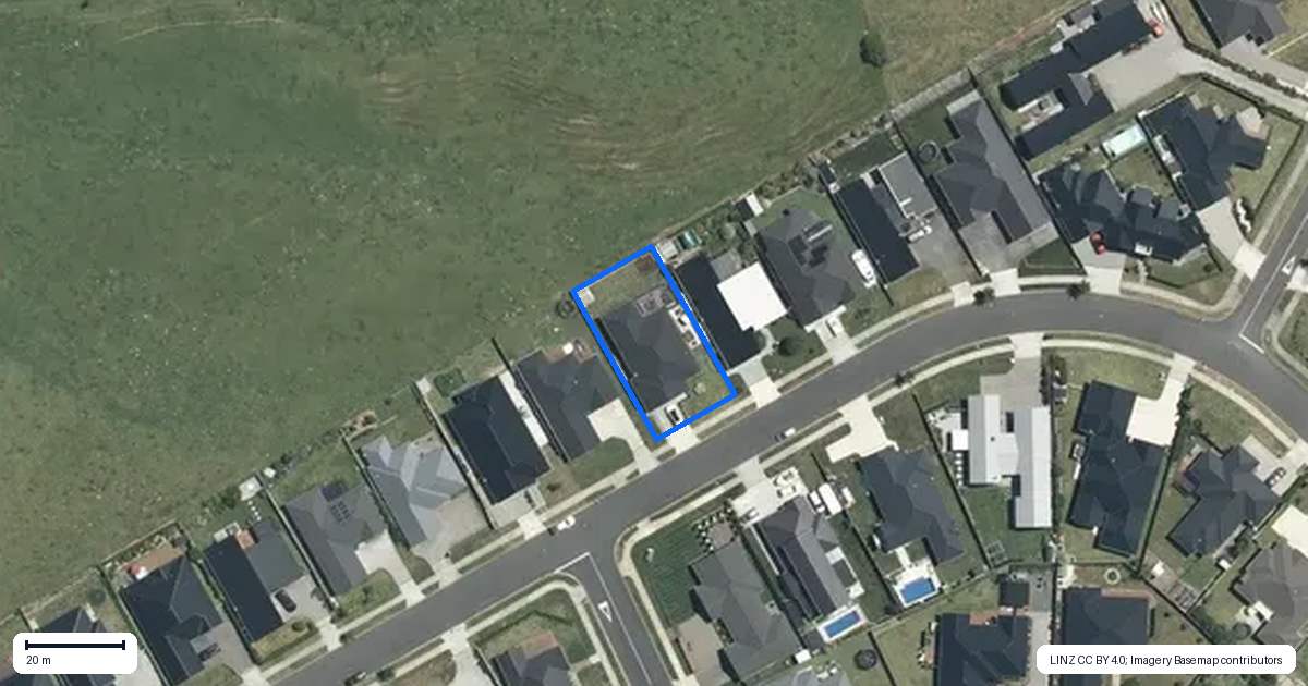 Property context map for 34 Pinehurst Crescent, Morrinsville