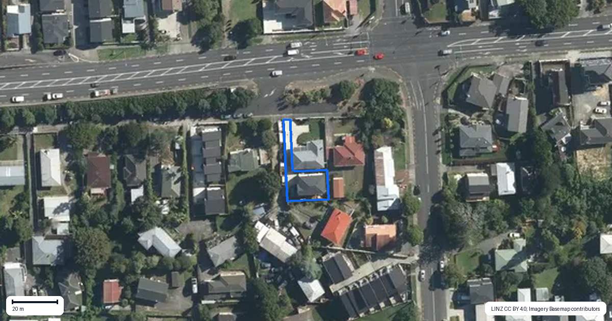 Property context map for 81A Tiverton Road, Avondale, Auckland