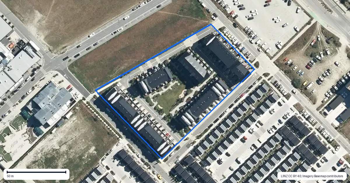 Property context map for 18 Tewa Street, Frankton, Queenstown