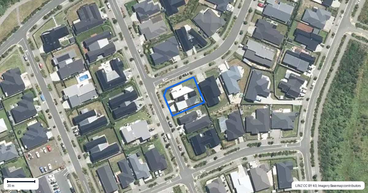 Property context map for 16 Winstone House Road, Paerata, Pukekohe