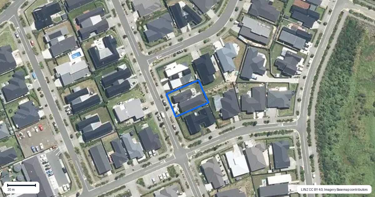 Property context map for 18 Winstone House Road, Paerata, Pukekohe