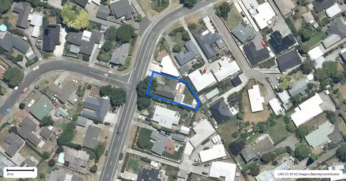 Property context map for 26 Brookvale Road, Havelock North