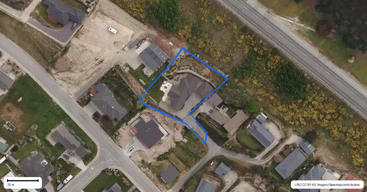 Property context map for 50 Shields Street, Clyde