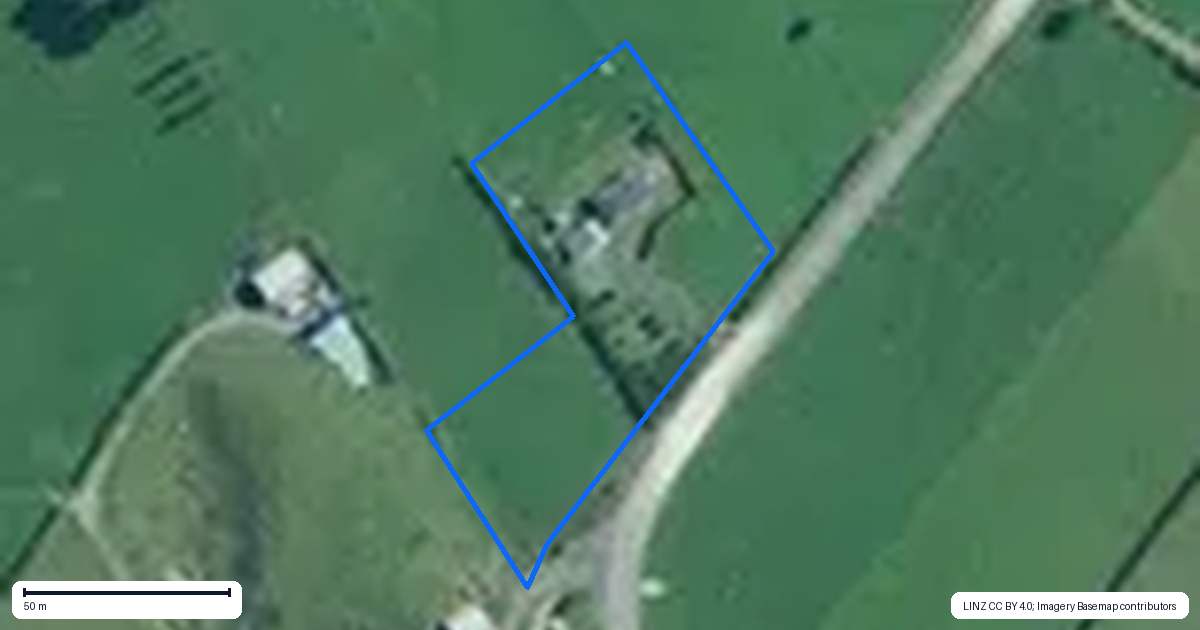 Property context map for 65 Corbett Road, Waihi