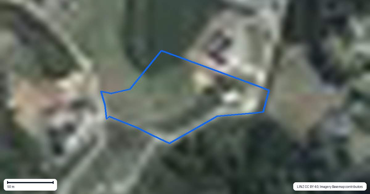Property context map for 83 Waymau Lane, Coatesville