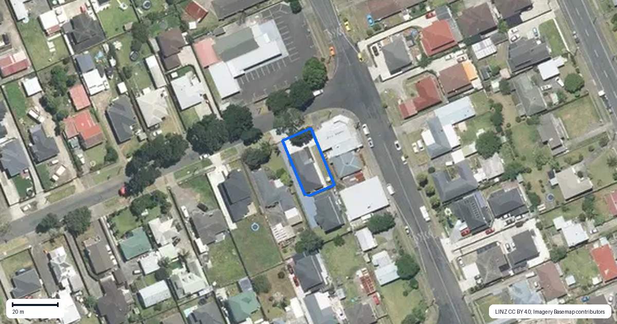 Property context map for 35 Freyberg Avenue, Papatoetoe, Auckland