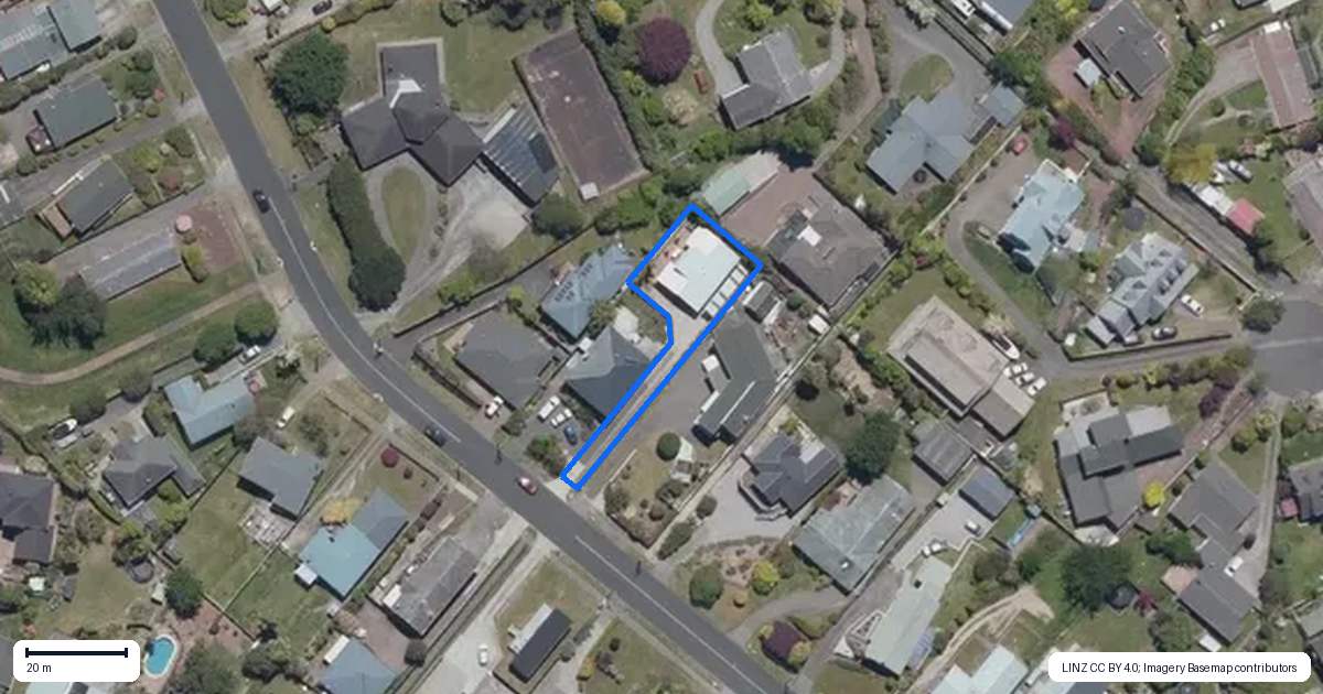Property context map for 84B Taupo View Road, Taupo