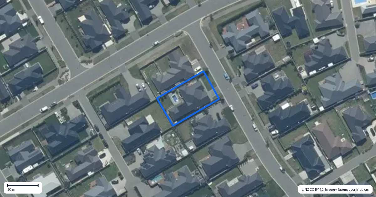 Property context map for 4 Spirit Terrace, Rolleston