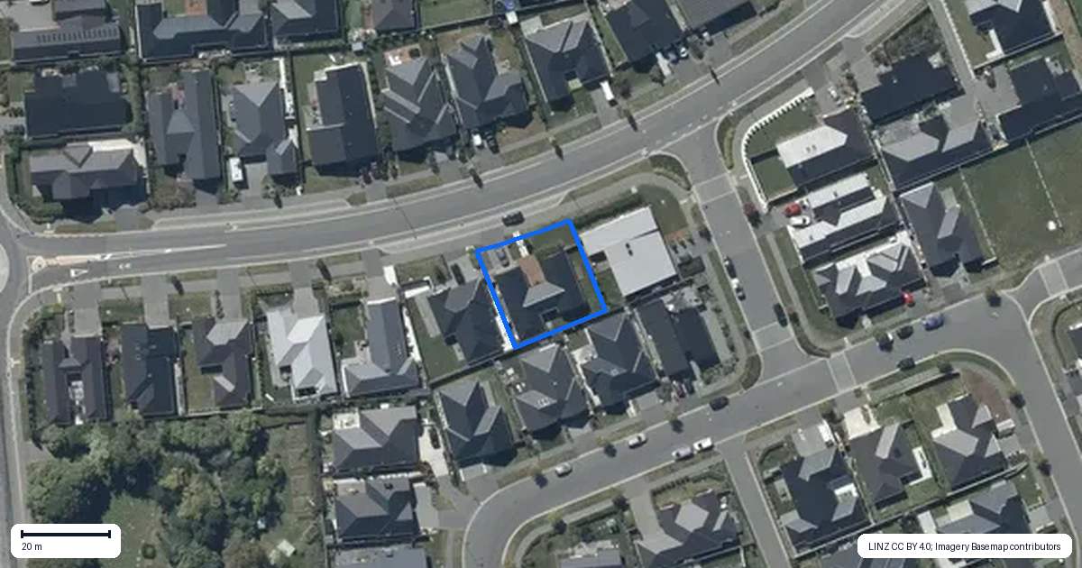 Property context map for 14 Muirhill Street, Halswell, Christchurch
