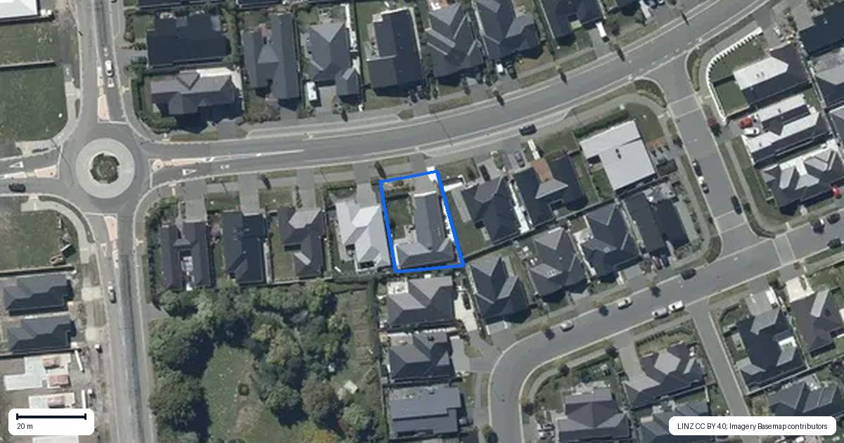 Property context map for 10 Muirhill Street, Halswell, Christchurch
