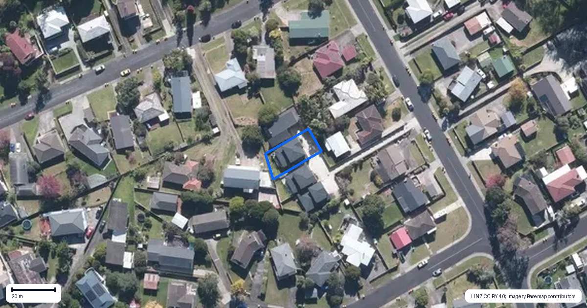 Property context map for 22C Thornlow Street, Glendene, Auckland