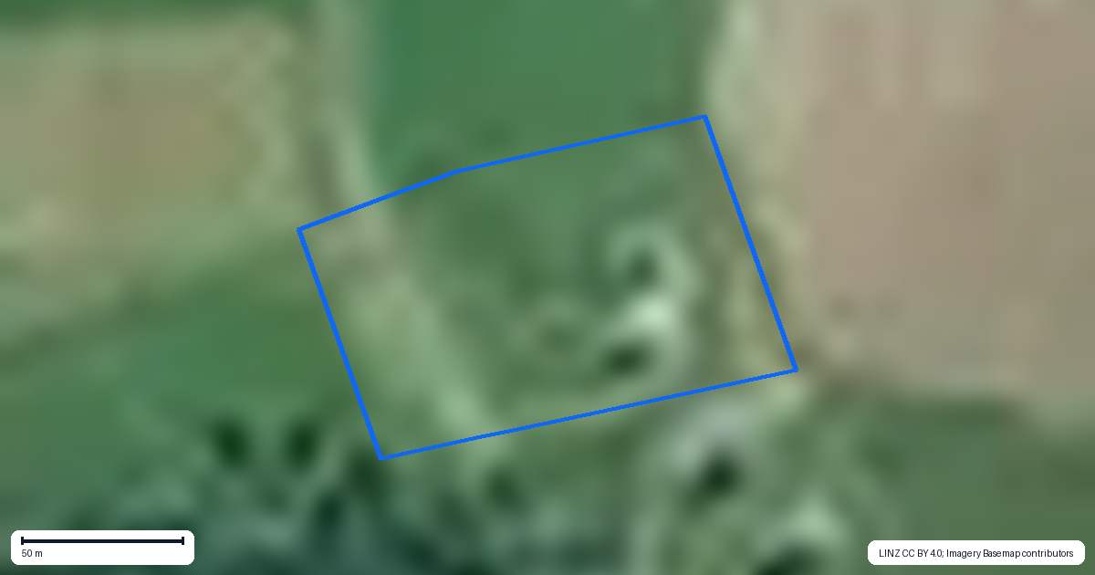 Property context map for 38 Draper Road, Waerenga, Te Kauwhata