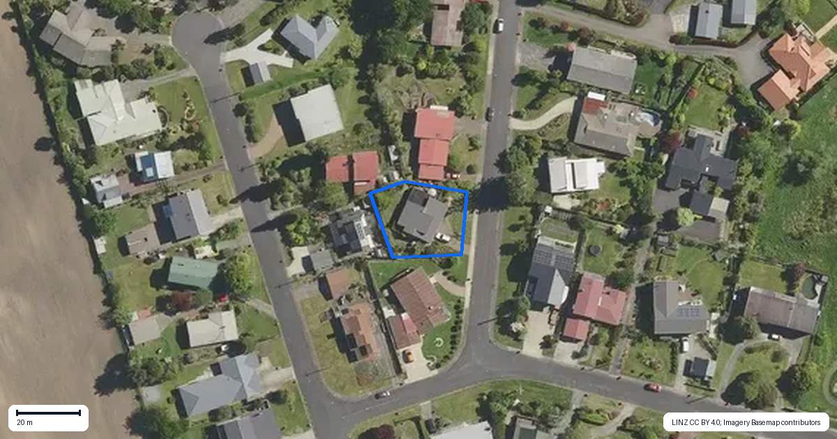 Property context map for 2 Exeter Place, Tihiotonga, Rotorua