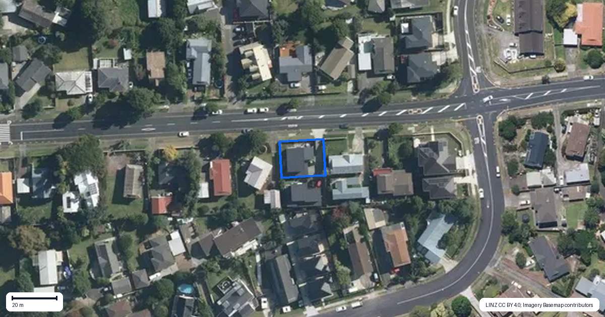 Property context map for 51A Gills Road, Bucklands Beach, Auckland