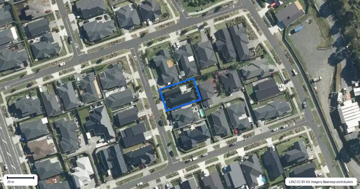 Property context map for 3 Betsy Lane, Wainui