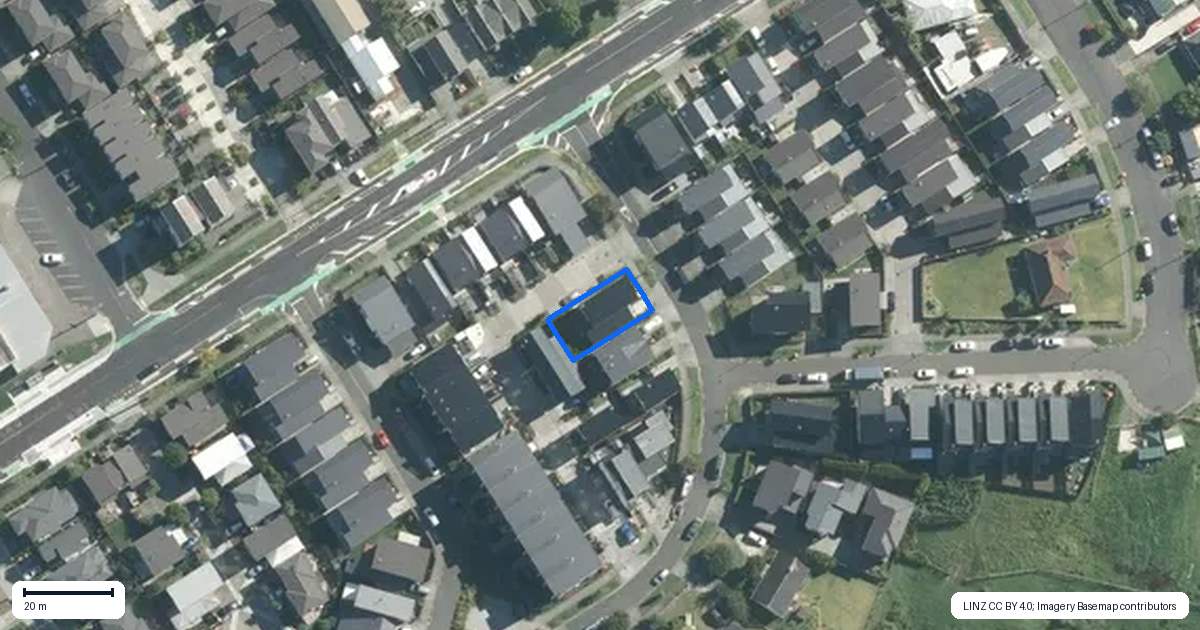 Property context map for 3 Kestrel Place, Wai o Taiki Bay, Auckland