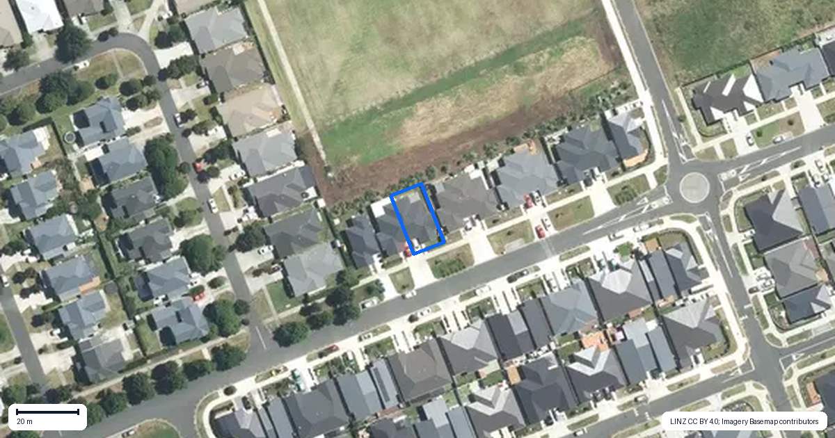 Property context map for 98 Kuaka Drive, Takanini, Auckland