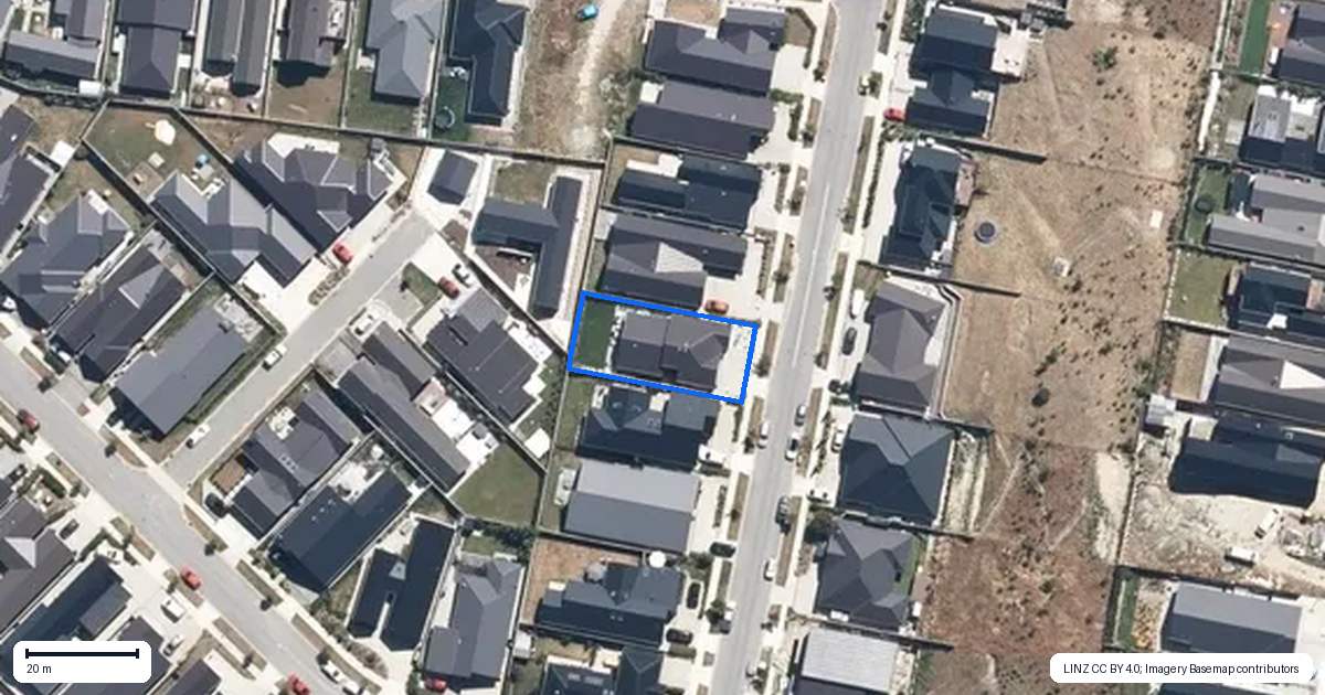 Property context map for 22 Muster Road, Jacks Point, Queenstown