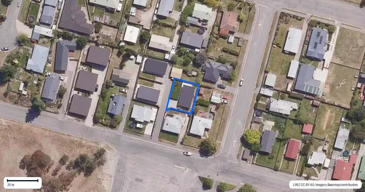 Property context map for 43C Melmore Terrace, Cromwell