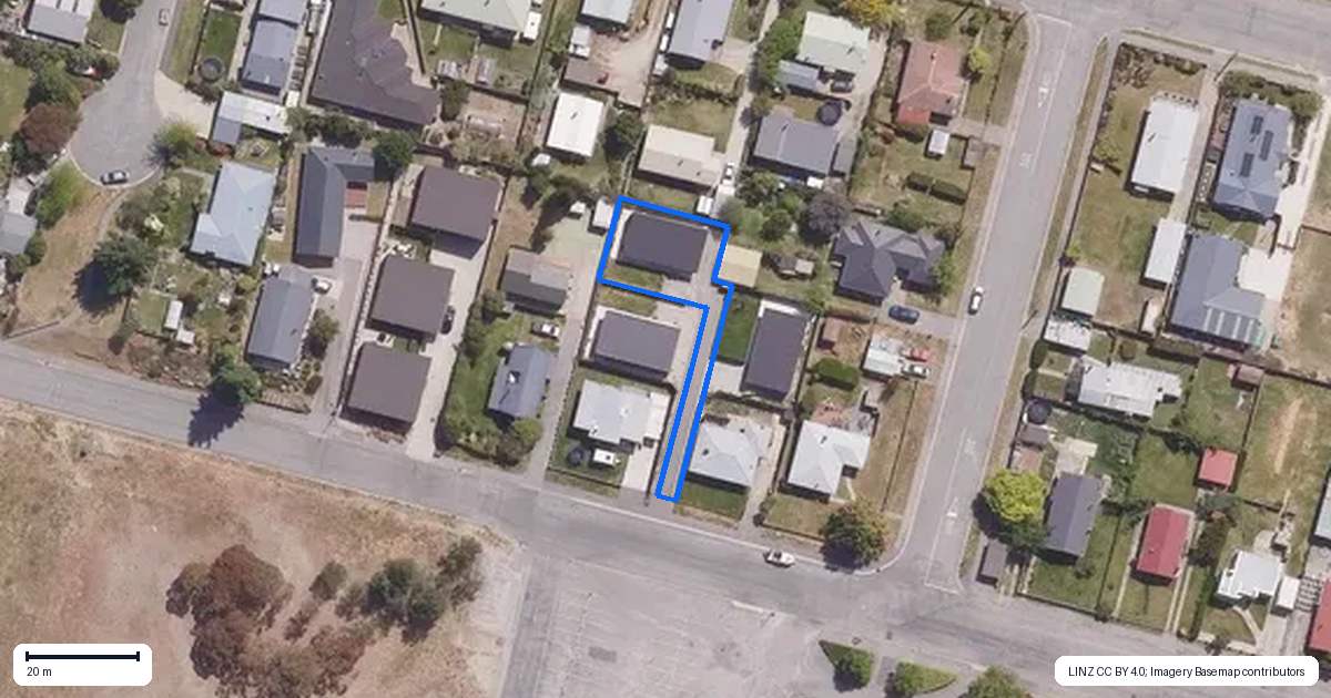 Property context map for 43B Melmore Terrace, Cromwell