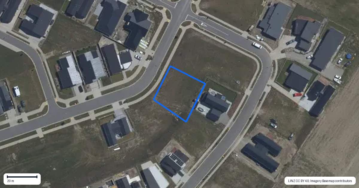 Property context map for 26 Doug Ledgerwood Drive, Wanaka