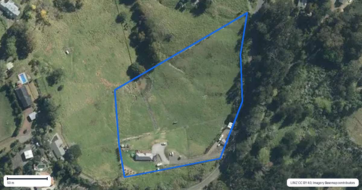 Property context map for 183 Spur Road, Stillwater, Silverdale