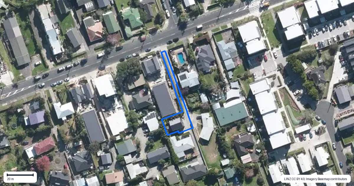 Property context map for 171A Beach Haven Road, Beach Haven, Auckland