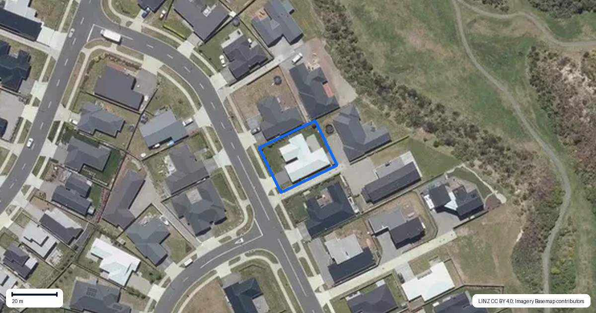 Property context map for 13 Maru Terrace, Wharewaka, Taupo