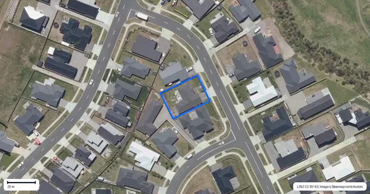 Property context map for 6 Maru Terrace, Wharewaka, Taupo