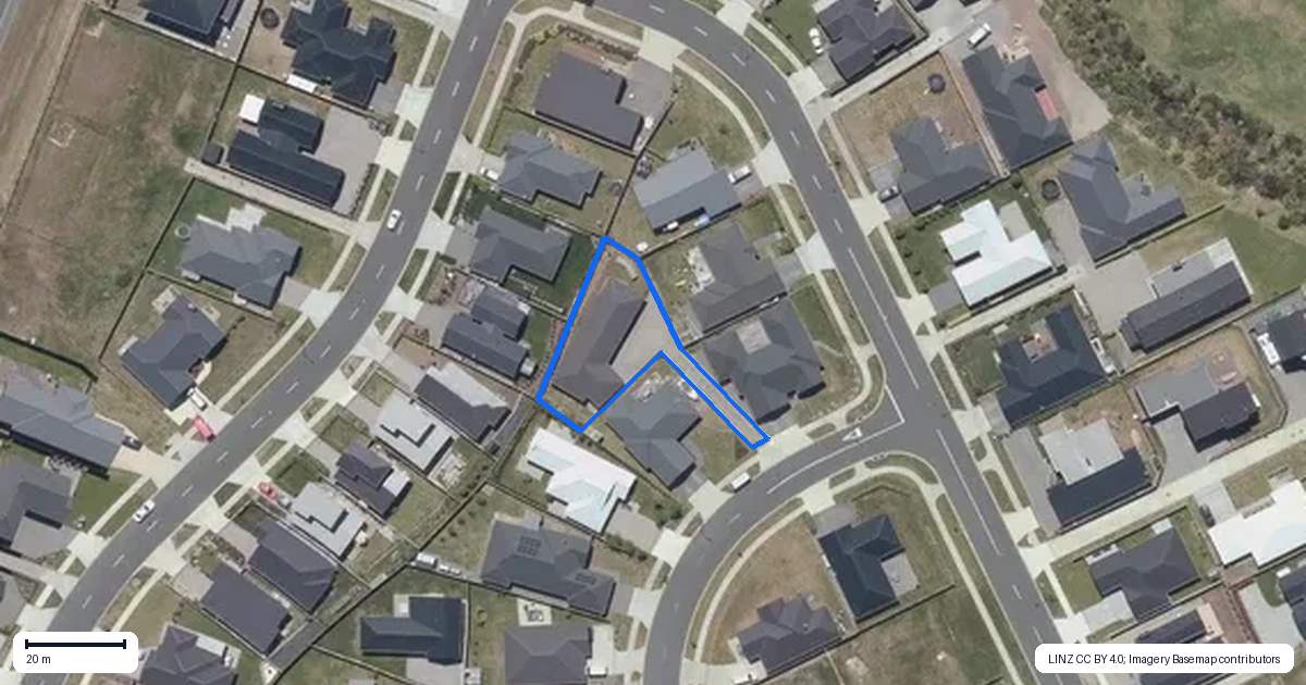Property context map for 4 Tawhai Crescent, Wharewaka, Taupo