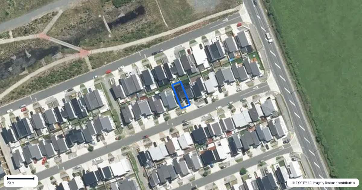 Property context map for 15 Tumu Road, Papakura