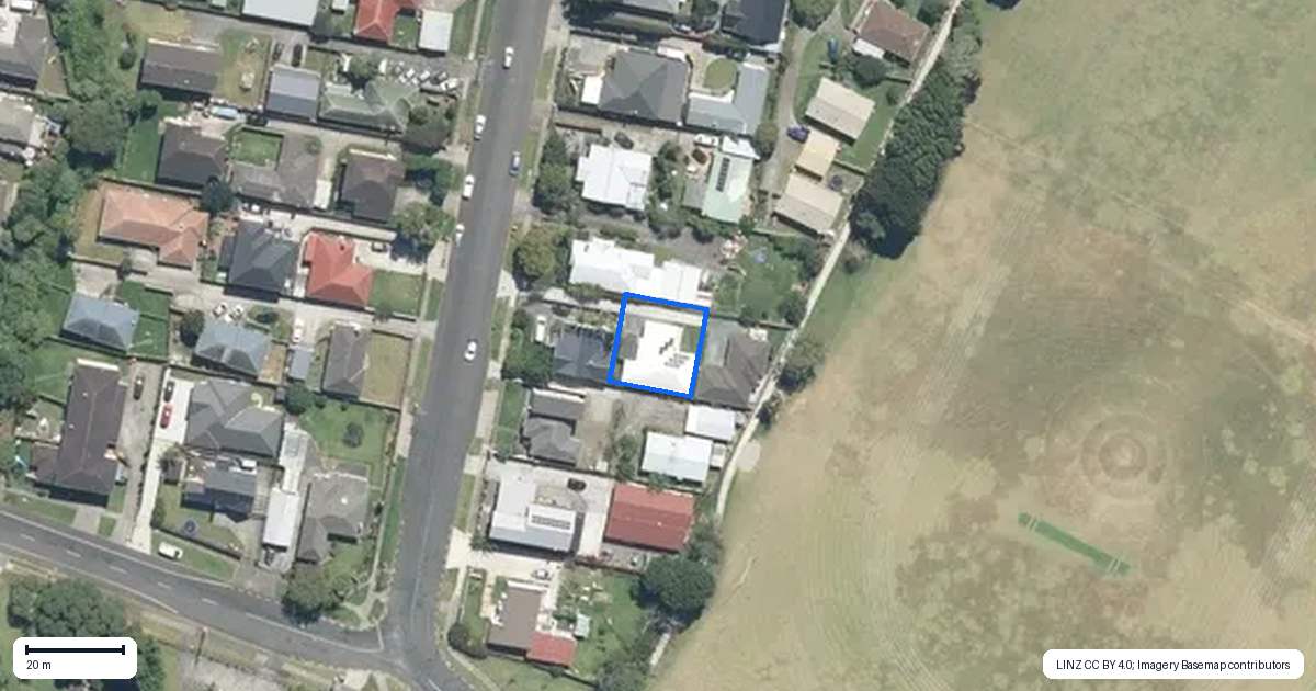 Property context map for 44A Earlsworth Road, Mangere East, Auckland