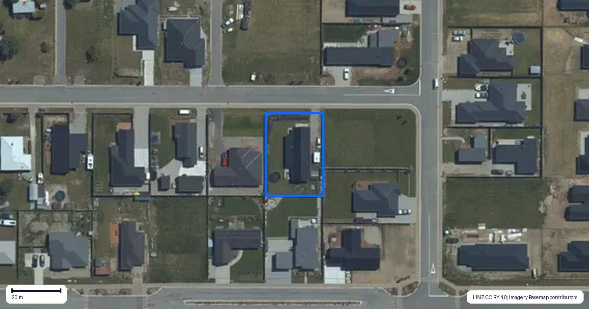Property context map for 24 Woodpecker Street, Lake Hawea